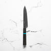 Hatsukokoro Ryuhyo Kurozome SG2 Damascus Petty 150mm - Maple Turquoise