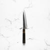 Hatsukokoro Shinkiro Blue Super Damascus Kurouchi Petty 150mm - Ebony & Blonde