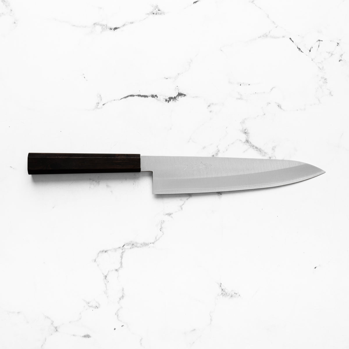 Yoshihiro HAP40 Gyuto 210mm - Mono Ebony - handle detail