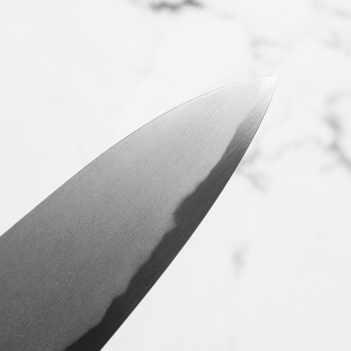 Satoshi Nakagawa x Nakamura Blue 1 Bokashi Gyuto 240mm w/Saya