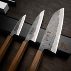 Hatsukokoro Sumi Blue 2 - 3 Knife Set with Magnetic Strip