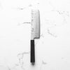 Tsunehisa Swedish Stainless Washiji Damascus Nakiri - Mono Ebony