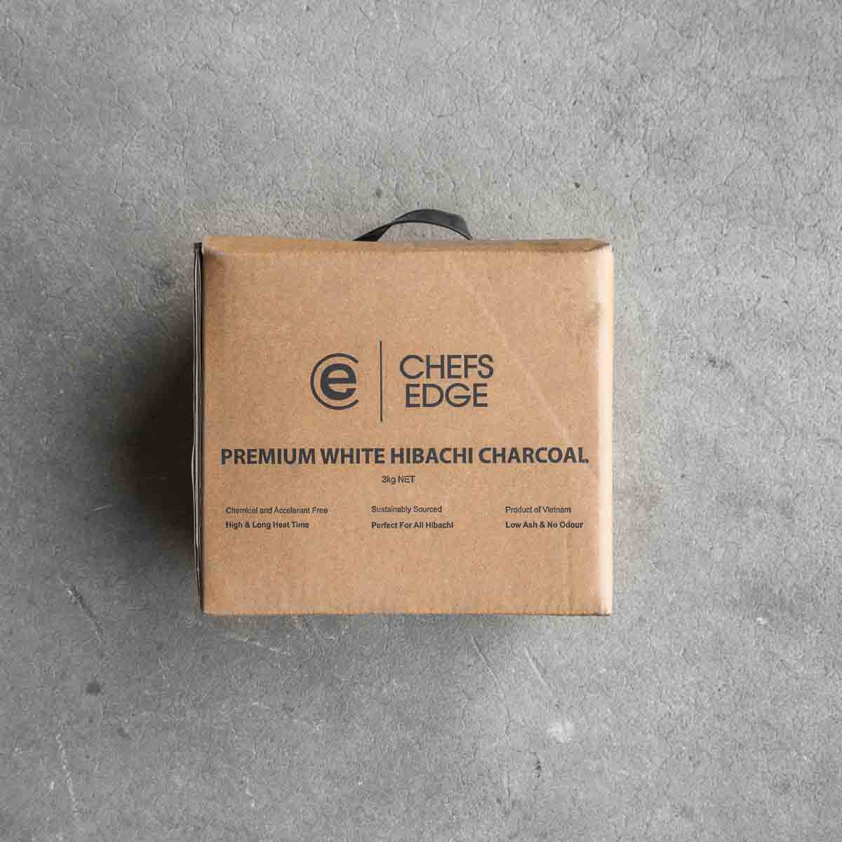 Chef Edge White Hibachi Charcoal 3kg – Chefs Edge Handmade
