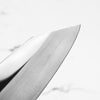 Sakai Kikumori "Choyo" Ginsan Bunka 180mm - Persimmon