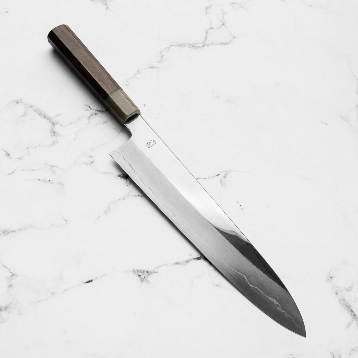 Sakai Kikumori "Choyo" Ginsan Gyuto 270mm - Persimmon