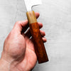 Touroku Sakai Ginsan Nashiji Kiritsuke 210mm - Siamese Rosewood - view 7