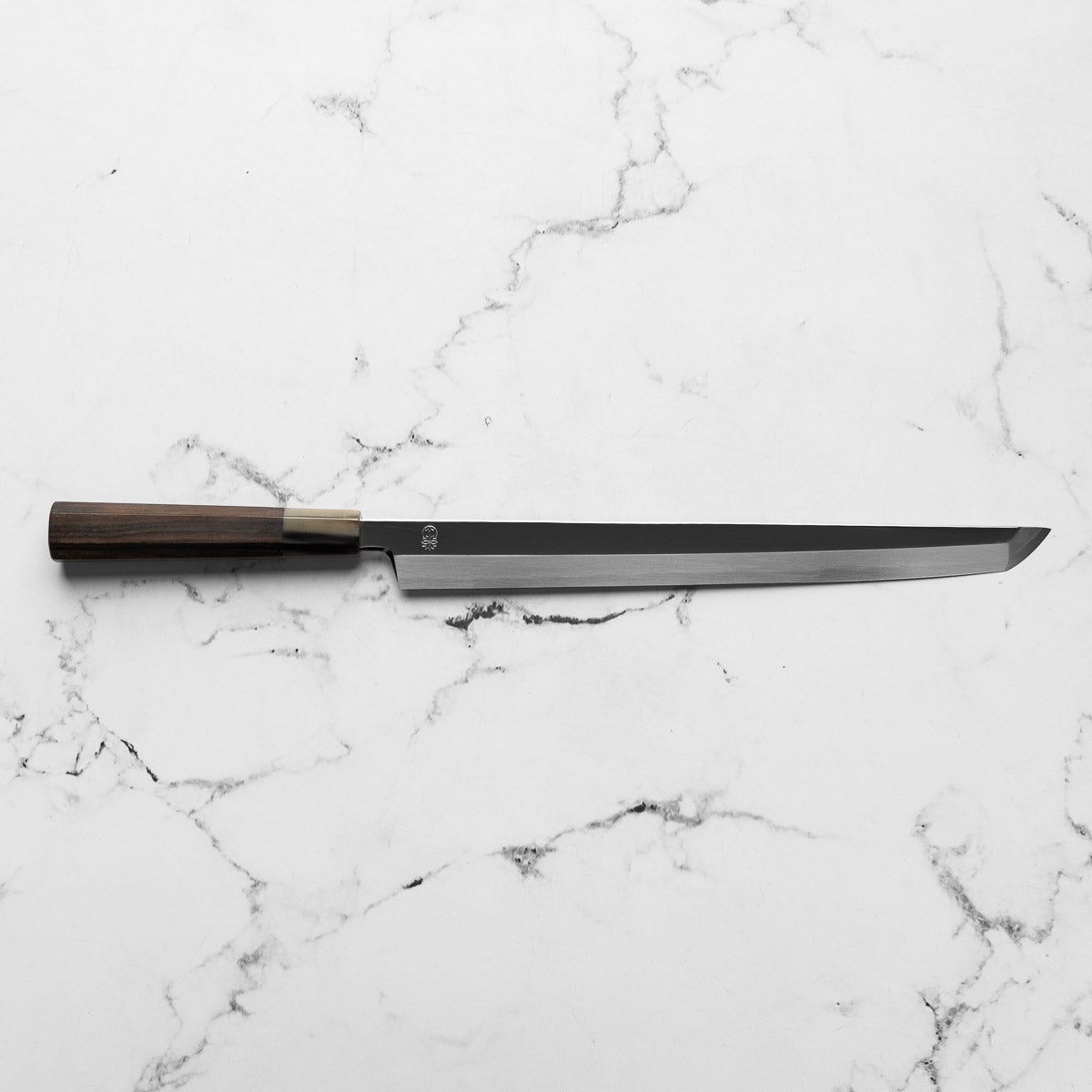 Sakai Kikumori "Choyo" Ginsan Sakimaru Takohiki 300mm - Persimmon