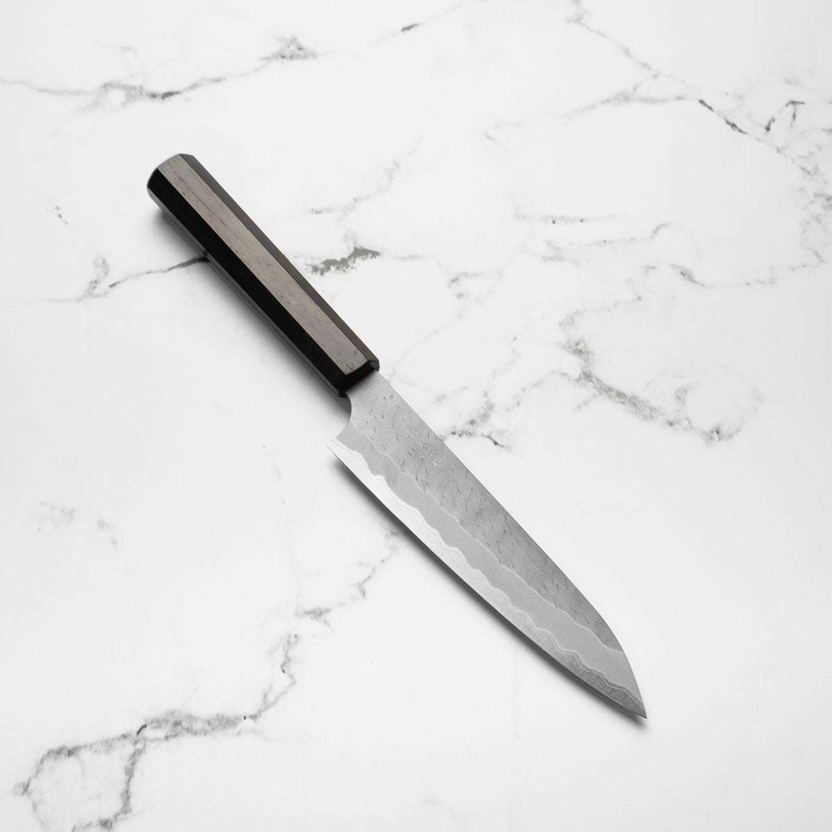 Nigara Hamono Blue Super Tsuchime Petty 150mm - Ebony