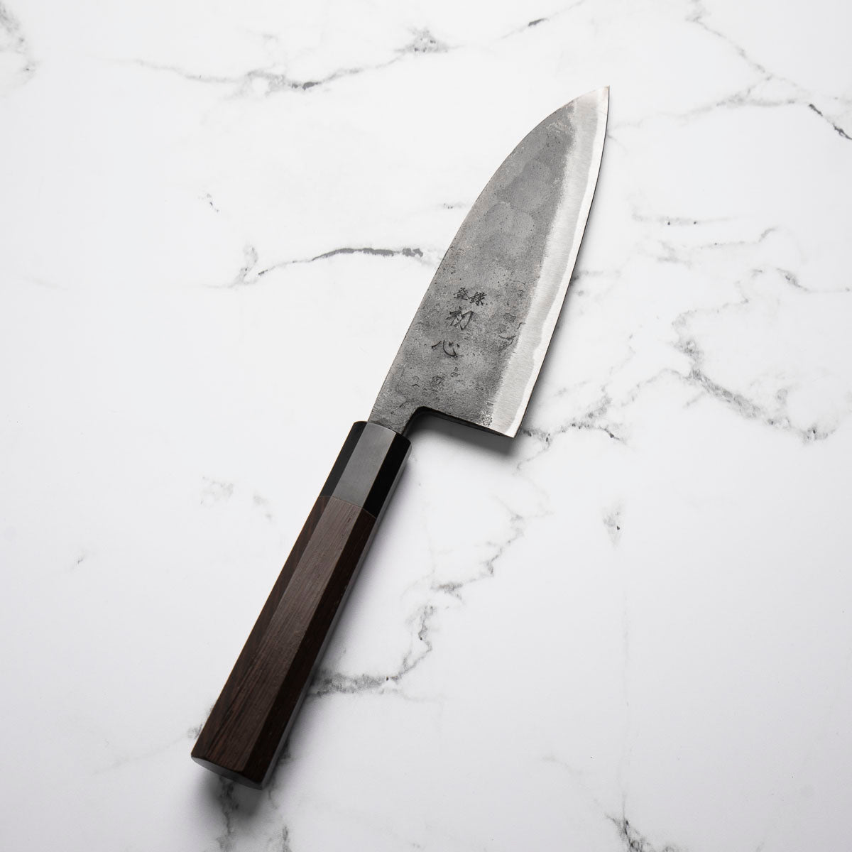Hatsukokoro Kurokaze Blue 2 Double Bevel Deba 165mm
