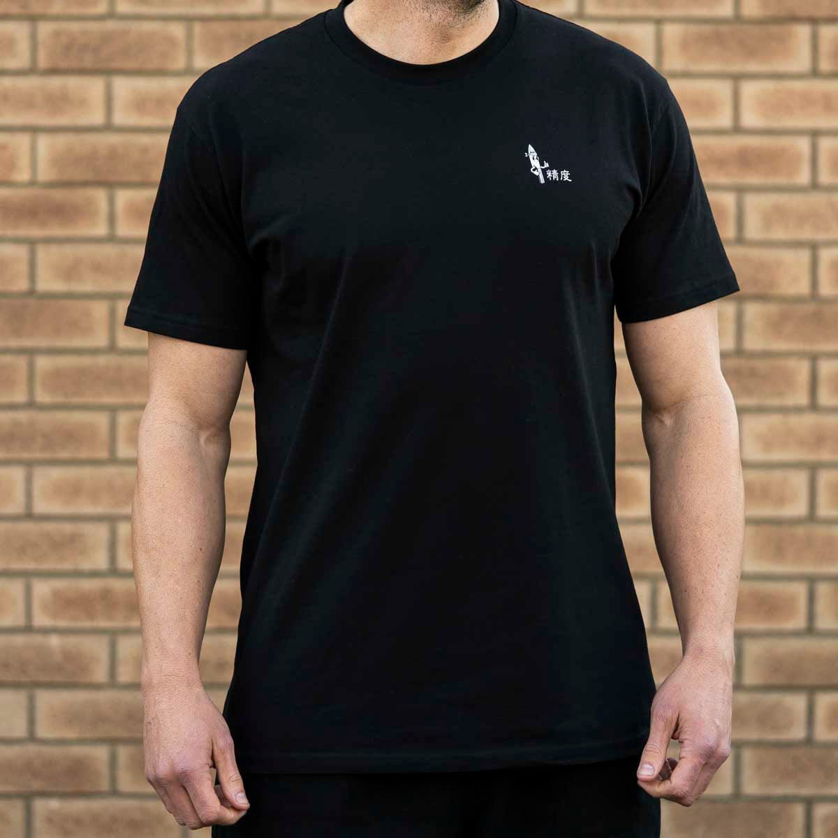 Chefs Edge 'Handmade' T-Shirt - Black