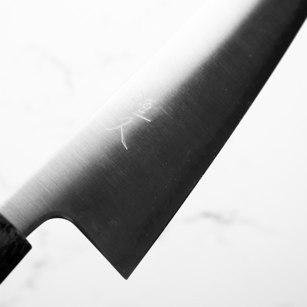 Tsunehisa Migaki Blue Super Gyuto 210mm - Carbon Fibre
