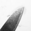 Hatsukokoro Ryuhyo Kurozome SG2 Damascus Santoku 180mm -  Maple Turquoise