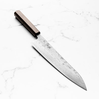 Tsunehisa Swedish Stainless Washiji Gyuto 210mm - Mono Bubinga