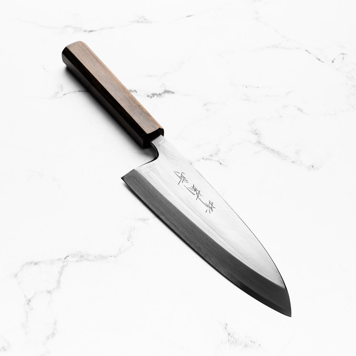 Sakai Kikumori Shironiko Deba 165mm - Mono Bubinga – Chefs Edge