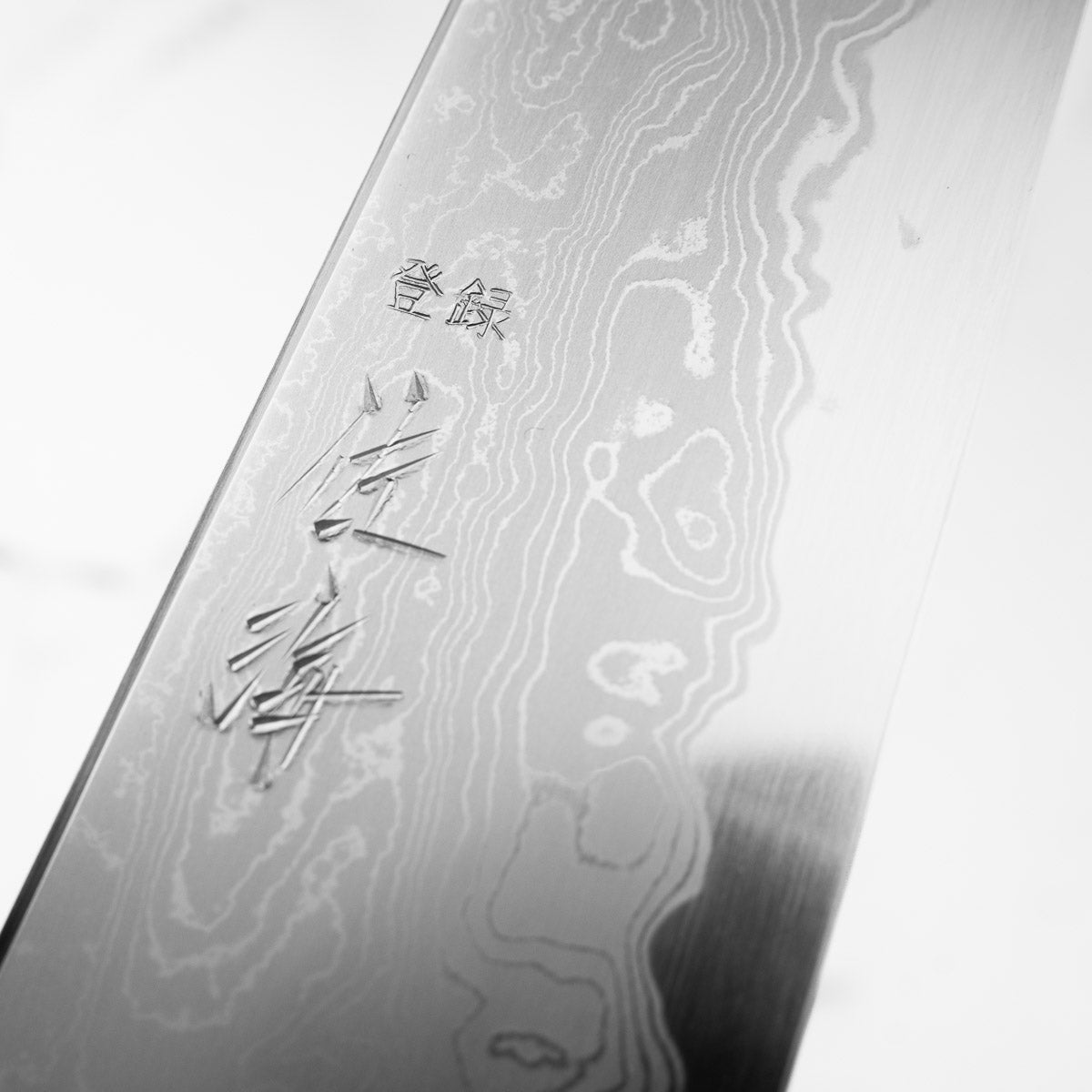 Nakagawa x Myojin Damascus Kiritsuke 210mm (Touroku Sakai)