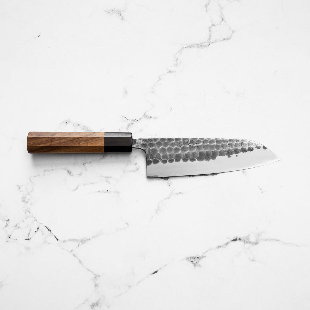 Wakui White 2 Stainless Clad Special Tsuchime Santoku 165mm