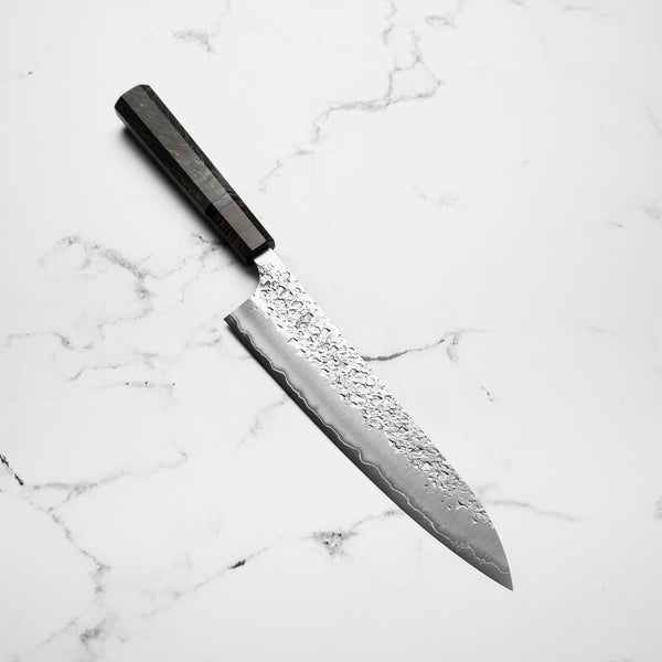 Yu Kurosaki Shizuku SG2 Gyuto 210mm - Dark Maple – Chefs Edge