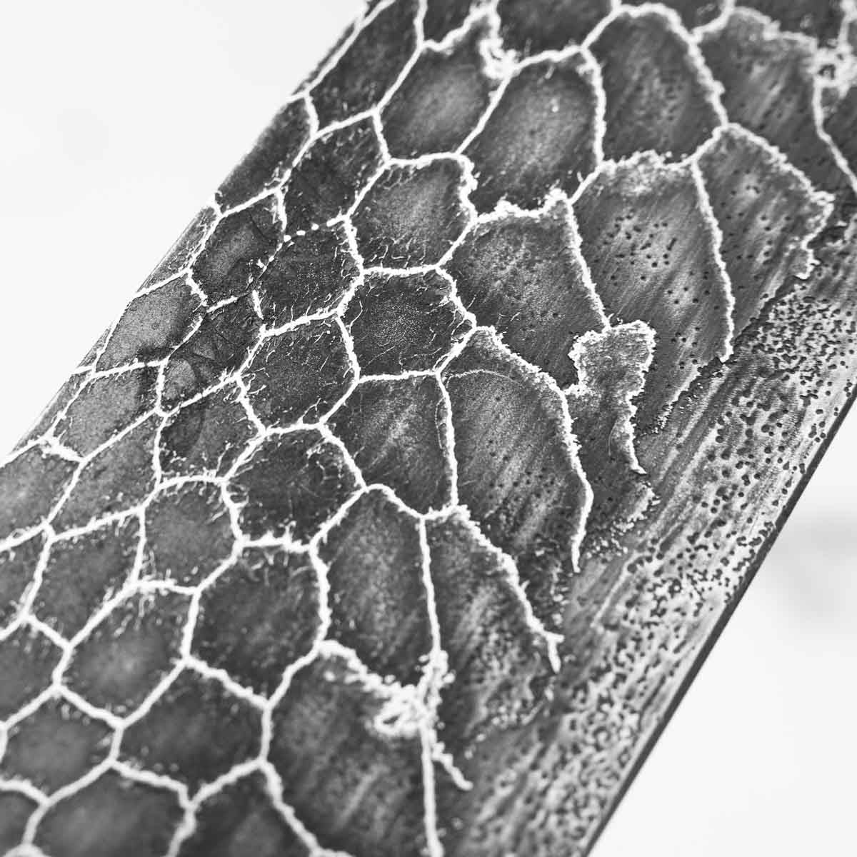 Masataka Fukuda WP1S Damascus Santoku 160mm