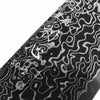 Hatsukokoro Ryuhyo Kurozome SG2 Damascus Kiritsuke Gyuto 210mm - Ebony