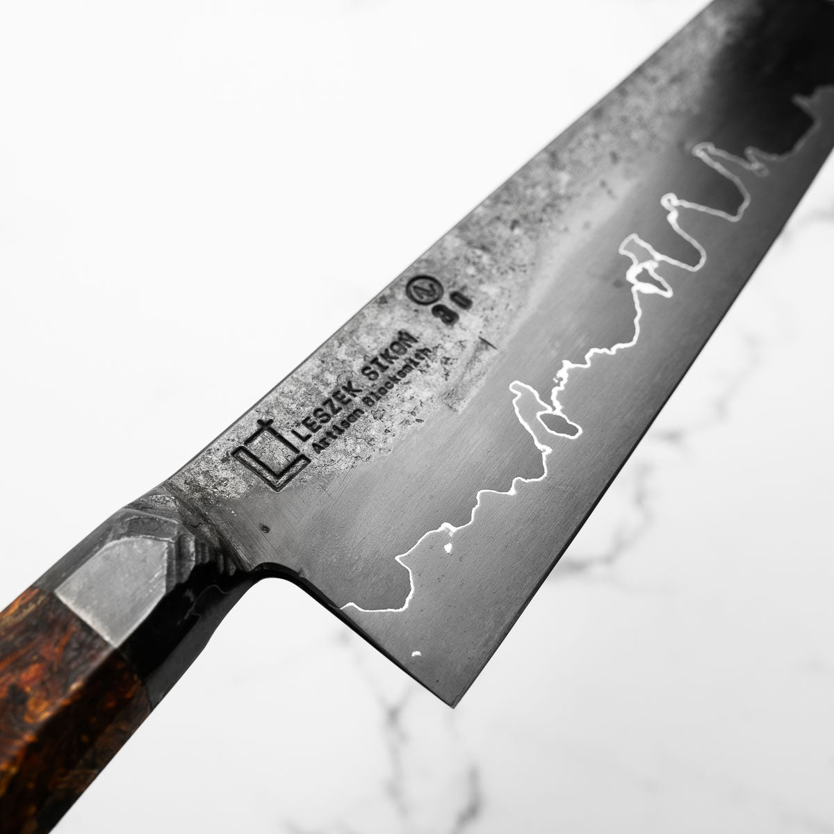 Leszek SikońApex Ultra Bunka 180mm - Crimson Hemp – Chefs Edge
