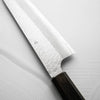 Nigara Hamono SG2 Migaki Tsuchime Gyuto 210mm - Ebony