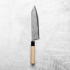 Miyazaki Kajiya Blue 2 Black Damascus Kiritsuke 240mm