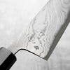 Miyazaki Kajiya Blue 2 Black Damascus Kiritsuke 240mm