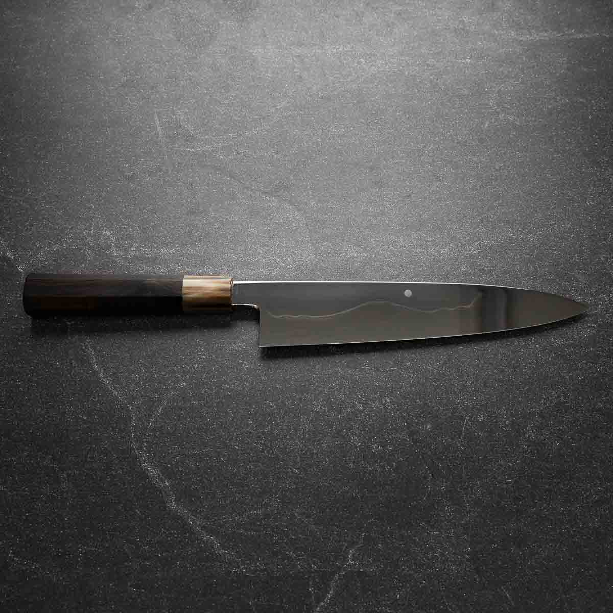 Yoshikazu Ikeda White 1 Mirror Finished Honyaki Gyuto 240mm