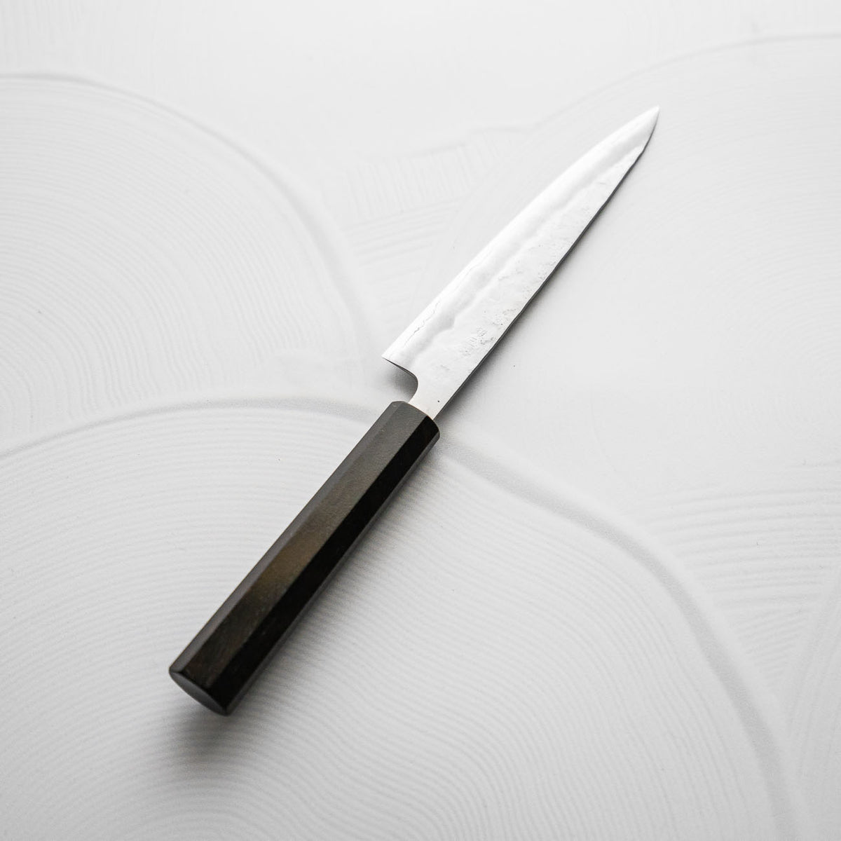 Tsunehisa Ginsan Nashiji Petty 150mm - Ebony