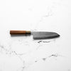 Tsunehisa Ginsan Geppaku Santoku 165mm - Quince