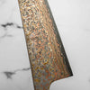 Takeshi Saji VG10-W Nashiji Rainbow Damascus Bunka 165mm - Dark Maple