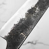 Mazaki White 2 Nashiji Gyuto 240mm - Dark Maple
