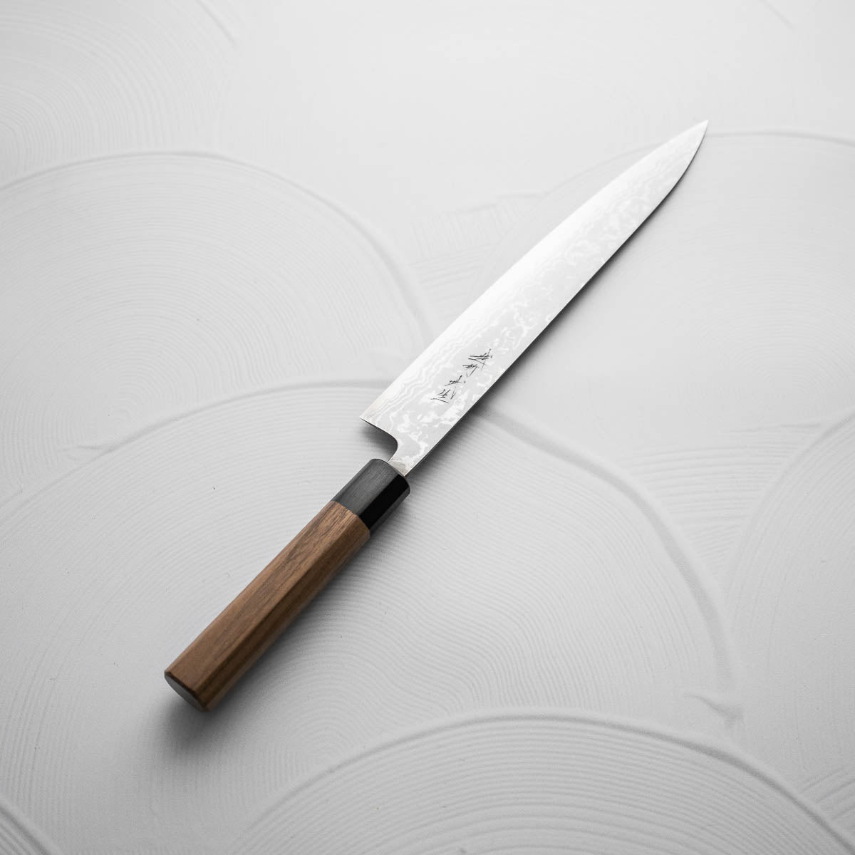 Shiro Kamo White 2 Damascus Sujihiki 270mm