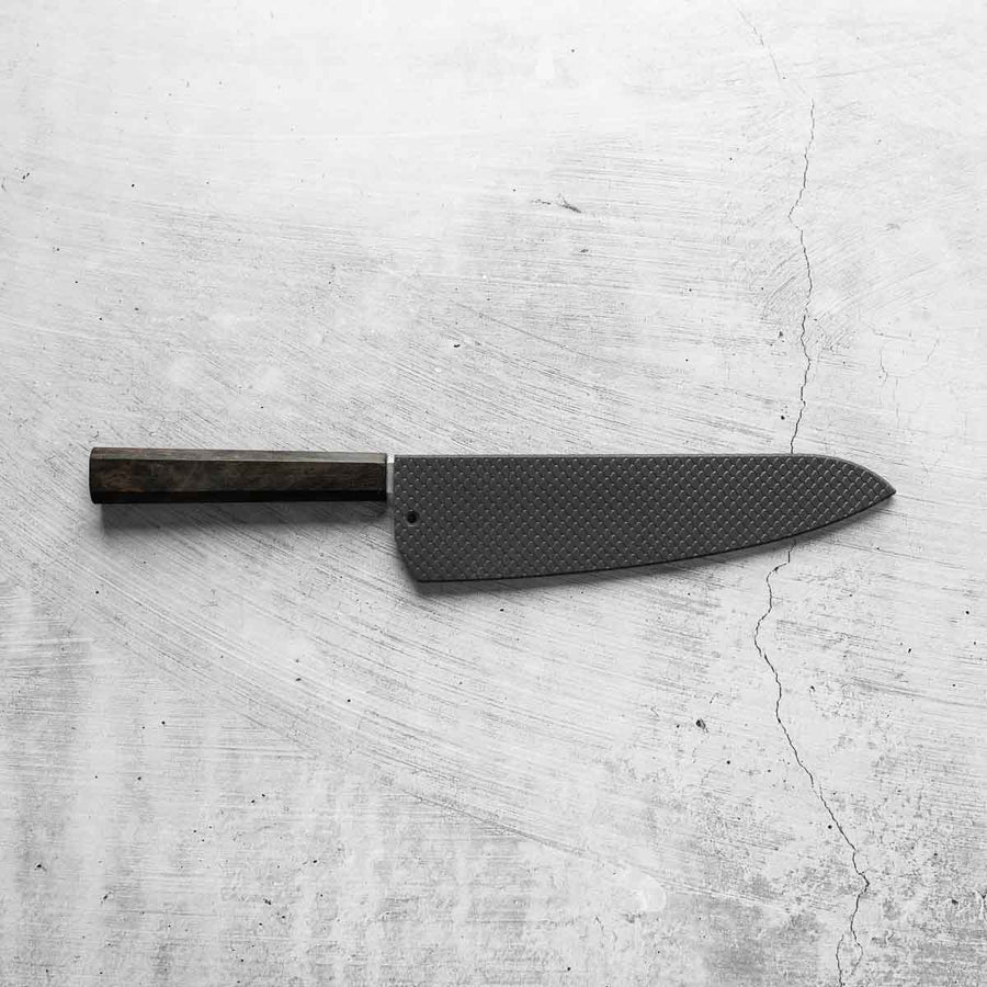 Hajimaru Ginsan Nashiji Gyuto 210mm - Fitted Saya - Scales