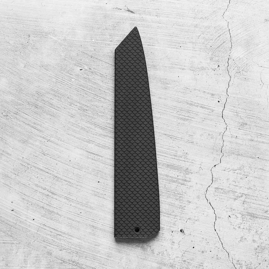 Hajimaru Ginsan Nashiji Kiritsuke 205mm - Fitted Saya - Scales