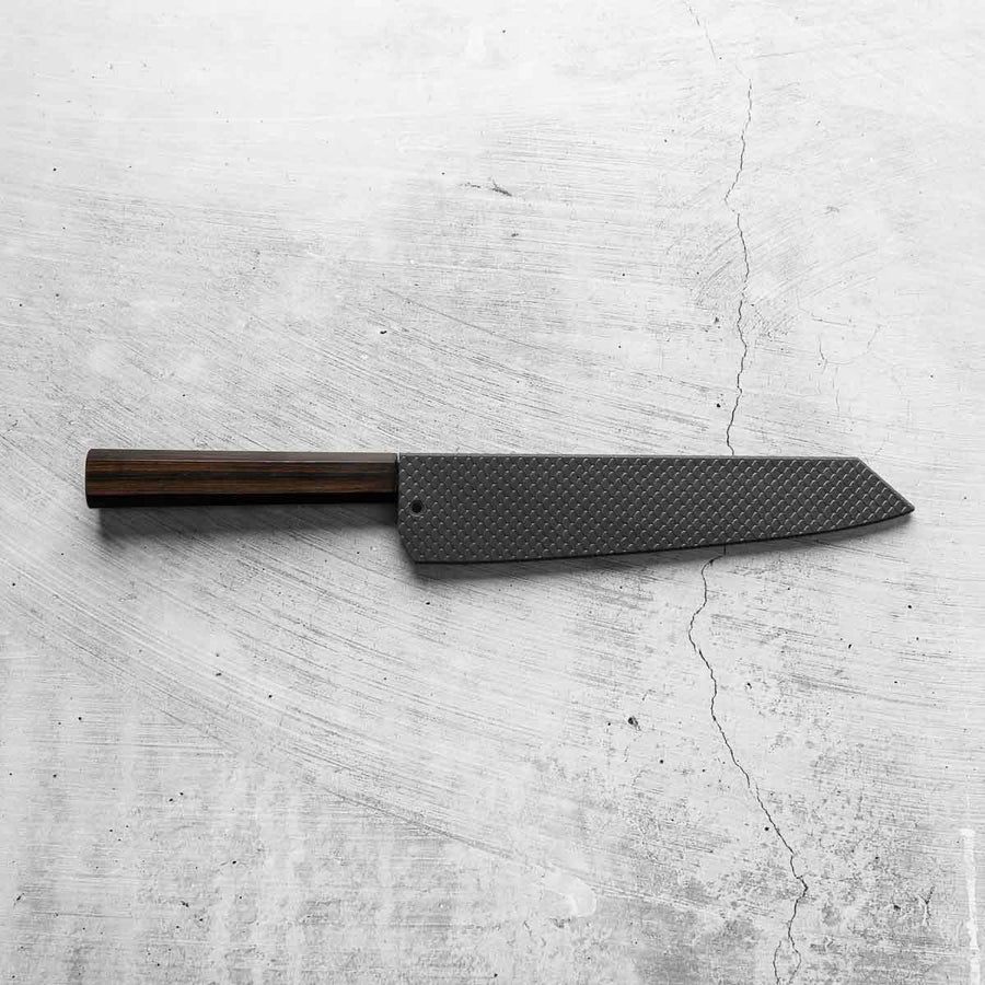 Hajimaru Ginsan Nashiji Kiritsuke 205mm - Fitted Saya - Scales