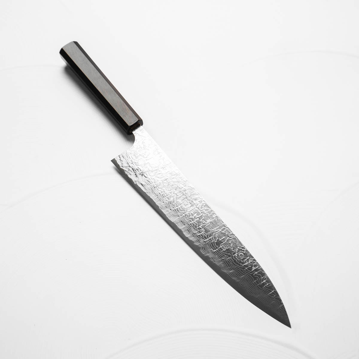 Takeshi Saji R2/SG2 Diamond Damascus Gyuto 240mm - Ebony