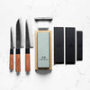 Ozawa Kiwami - 3 Knife Set with Whetstone