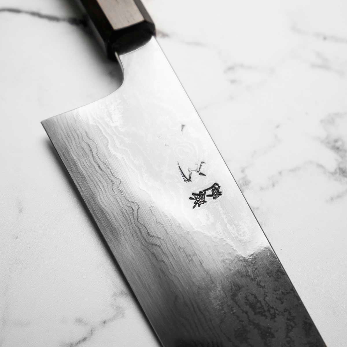 Hatsukokoro Komorebi Blue 1 Damascus Gyuto 210 - B Grade - EOFY 2025