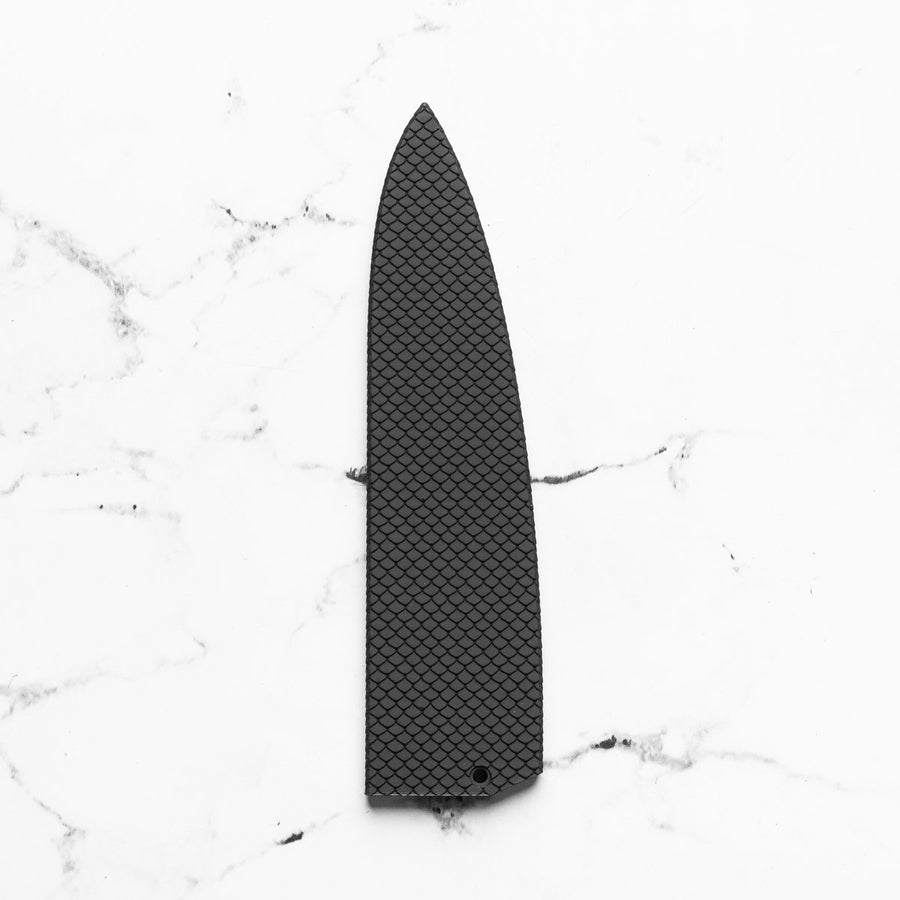 Senzo Black Gyuto 200mm - Fitted Saya - Scales