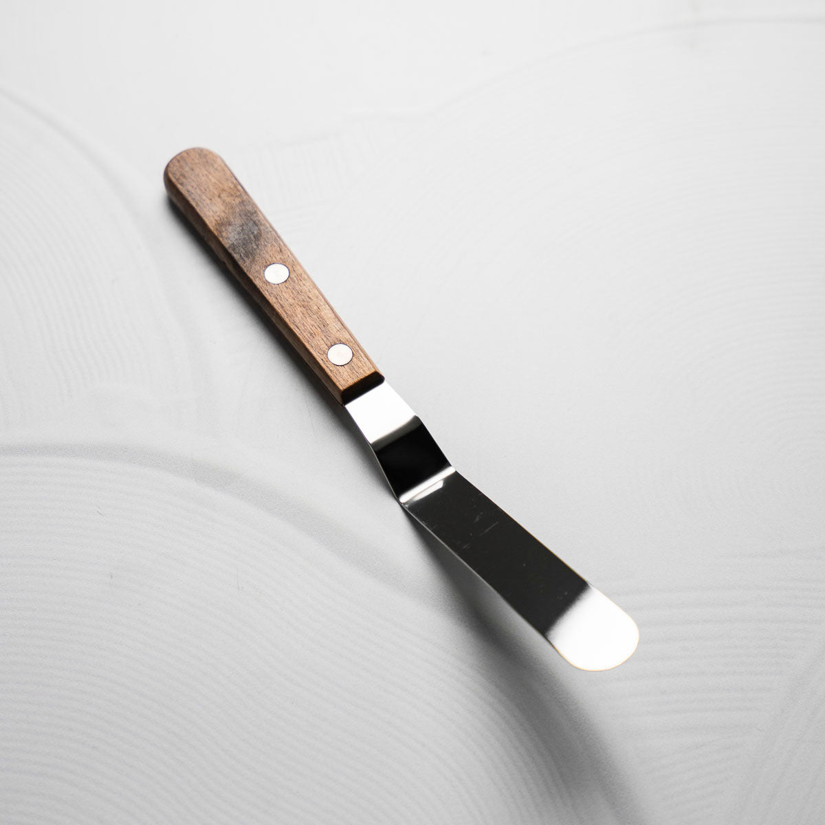 Stainless Steel Spatula - Wooden Handle