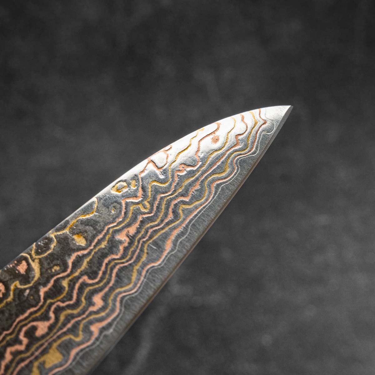Seido "Niji" VG10W Rainbow Damascus Petty 135mm