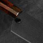 Seido VG10W Rainbow Damascus Bunka 165mm - Damascus Fitted Saya