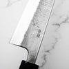 Wakui White 2 Stainless Clad Nashiji Gyuto 210mm