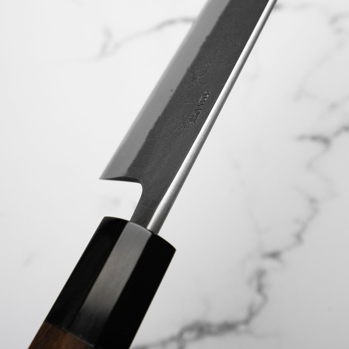 Wakui White 2 Stainless Clad Nashiji Gyuto 210mm