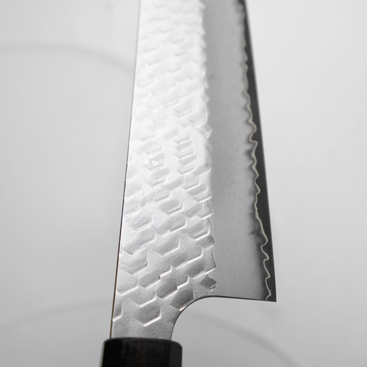 Nigara Hamono SG2 Migaki Tsuchime Kiritsuke Gyuto 210mm - Ebony