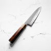Tetsujin Hamono Ginsan Kasumi Gyuto 210mm - Siamese Rosewood & Blonde
