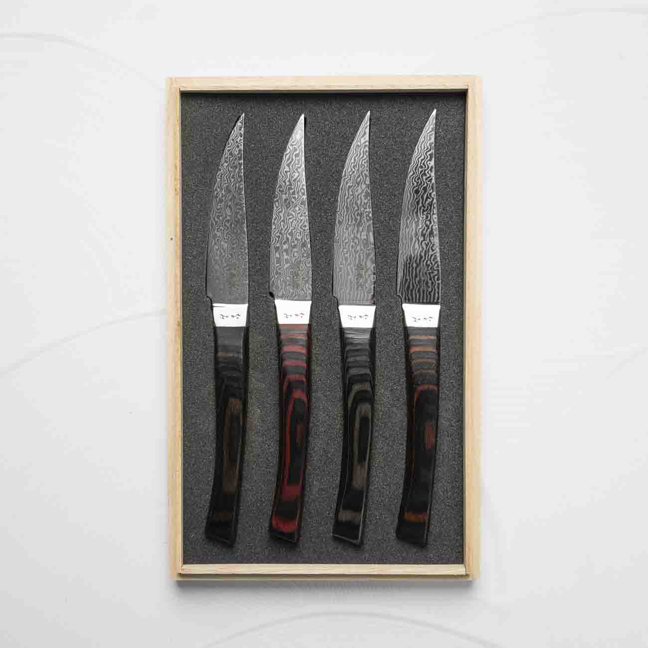 Seki Kanetsugu Nami Steak Knife Set