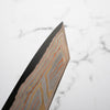 Hatsukokoro Irodori Blue 2 Rainbow Damascus Kiritsuke Gyuto 210mm - Dark Maple