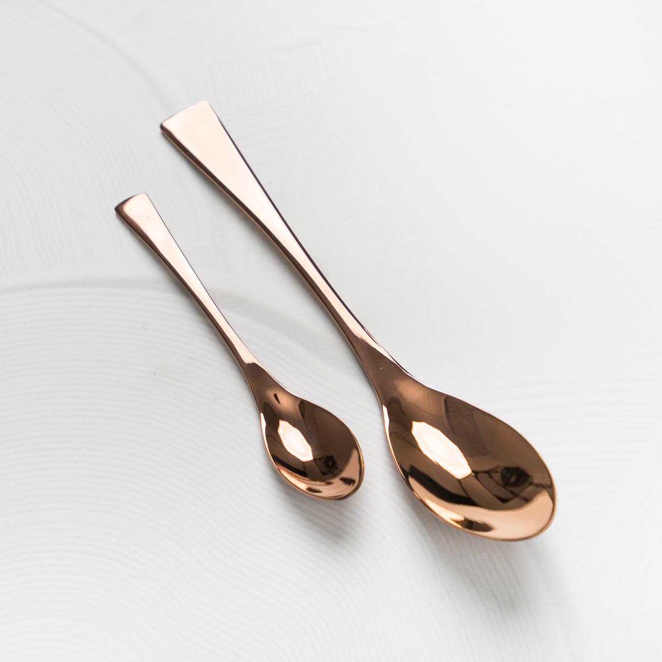 Quenelle/Rocher Spoon Bundle - Copper